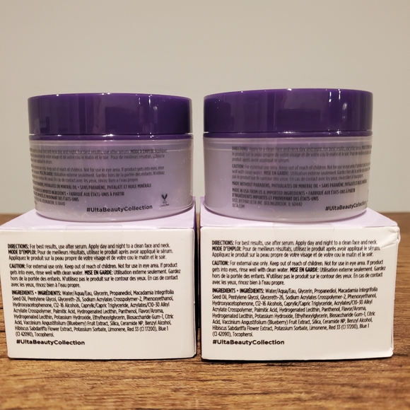 Lot Of 2 Ulta Renewing Beauty Blueberry Bliss Sorbet Creme 50 ml 1.6 fl oz NIB! - Picture 2 of 12